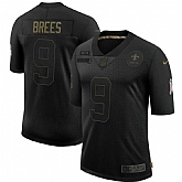Nike Saints 9 Drew Brees Black 2020 Salute To Service Limited Jersey Dyin,baseball caps,new era cap wholesale,wholesale hats